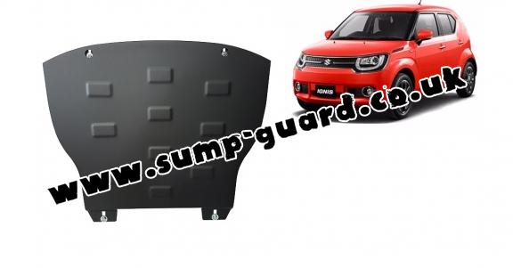 Steel sump guard for Suzuki Ignis