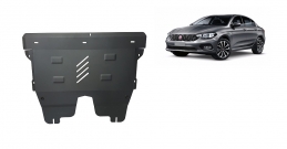 Steel sump guard for Fiat Tipo