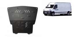 Steel sump guard for Nissan Interstar