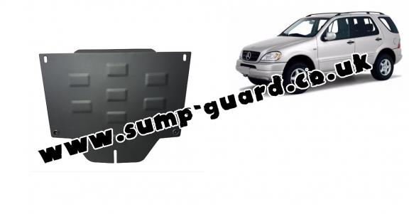 Steel diferential guard for Mercedes ML W163