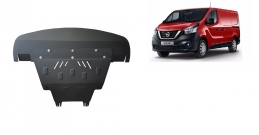 Steel sump guard for Nissan NV300