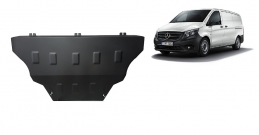 Steel sump guard for Mercedes Vito W447, 4x2, 1.6 D