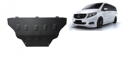 Steel sump guard for Mercedes Viano W447, 4x2, 1.6 D