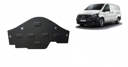 Steel sump guard for the protection of the Stop&Go system Mercedes V-Classe W447, 4x2, 1.6 D