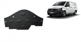 Steel sump guard for the protection of the Stop&Go system Mercedes Vito W447, 4x2, 1.6 D