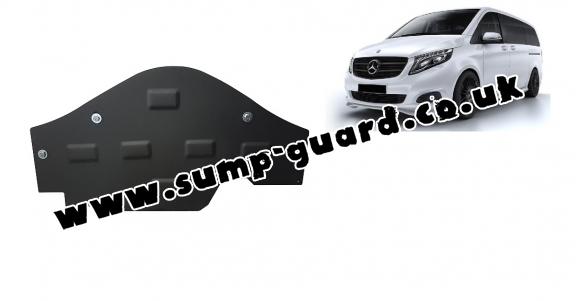 Steel sump guard for the protection of the Stop&Go system Mercedes Viano W447, 4x2, 1.6 D