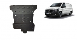 Steel sump guard for Mercedes Viano W447, 2.2 D, 4x4