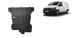 Steel sump guard for Mercedes V-Class W447, 2.2 D, 4x4