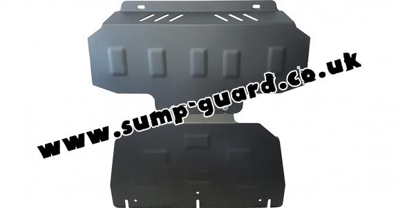 Steel sump guard for the protection of the engine and the radiator for Kia Sorento