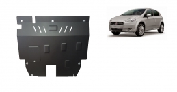 Steel sump guard for Fiat Punto 