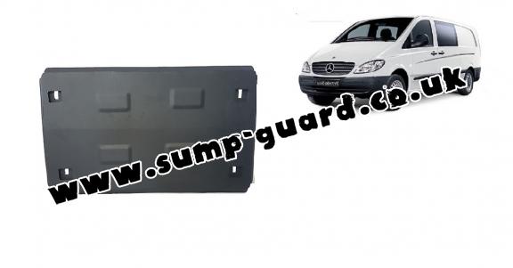 Steel sump guard for Mercedes Vito W639 - 2.2 D 4x2