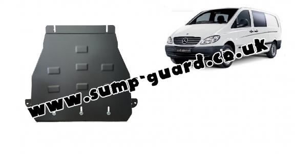 Steel gearbox guard for Mercedes Vito W639 - 2.2 D 4x2