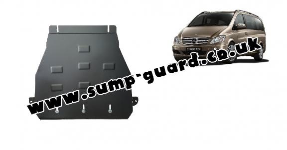 Steel gearbox guard for Mercedes Viano W639 - 2.2 D 4x2