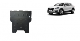 Steel sump guard for Audi Q2