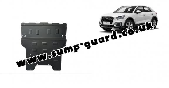 Steel sump guard for Audi Q2