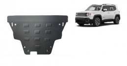 Steel sump guard for Jeep Renegade