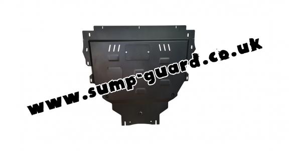 Steel sump guard for Mazda 3