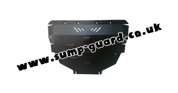 Steel sump guard for Mazda Atenza