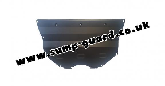 Steel sump guard for Mazda 3