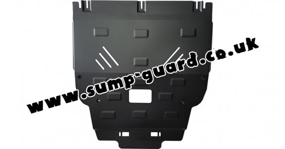 Steel sump guard for Mercedes GLA X156