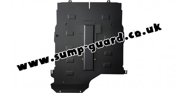 Steel sump guard for the protection of the engine and gearbox for Mercedes B-Class