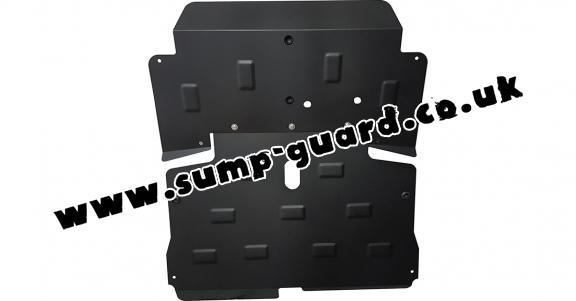 Steel sump guard for the protection of the engine and the gearbox for Mercedes Vaneo W414