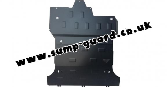 Steel sump guard for the protection of the engine and the gearbox for Mercedes Vito W447 - 4X2 