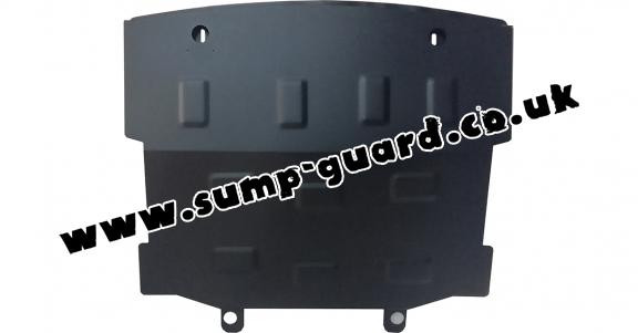 Steel sump guard for Mercedes E-Classe W124