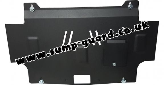 Steel sump guard for Mercedes E-Classe W210