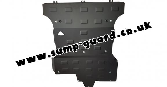 Steel sump guard for Mercedes V-Class W447, 2.2 D, 4x4