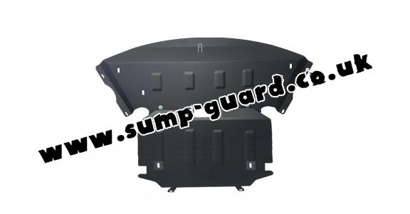 Steel sump guard for Mercedes E-Classe W212 - 4x4