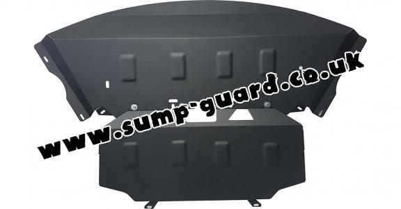 Steel sump guard for Mercedes E-Classe W212