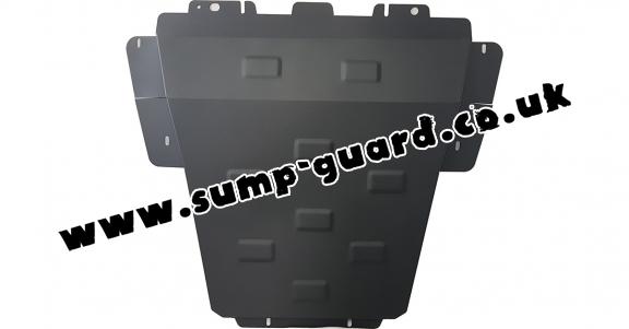 Steel sump guard for Renault Kangoo