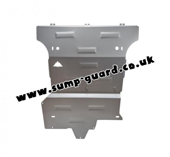 Aluminum sump guard for Mercedes Vito W447