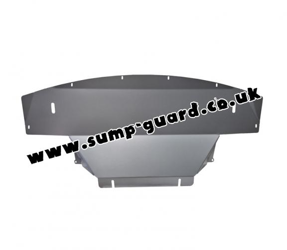 Aluminum sump guard for the protection of the engine and the gearbox for Mercedes Sprinter 907 4x4