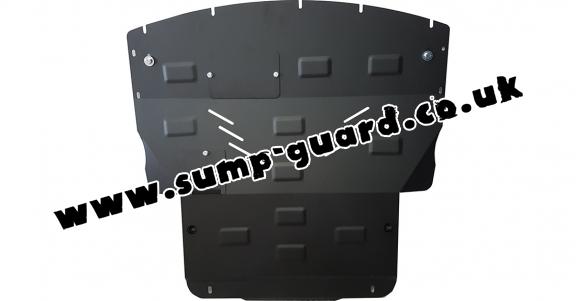 Steel sump guard for Mitsubishi Colt