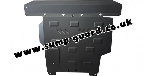 Steel sump guard for Nissan Almera Tino