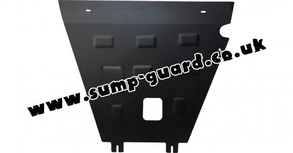 Steel sump guard for Nissan Pulsar