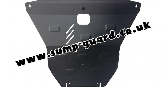 Steel sump guard for Nissan Primera P12