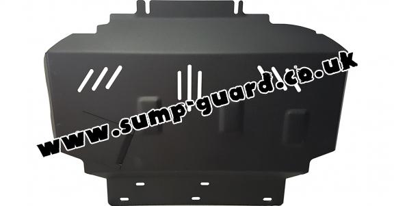 Steel sump guard for Nissan Pathfinder