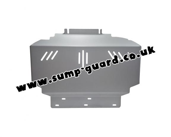Aluminum sump guard for Nissan Pathfinder