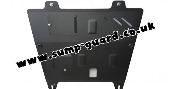 Steel sump guard for Nissan Qashqai