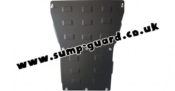 Steel sump guard for Nissan Terrano II 