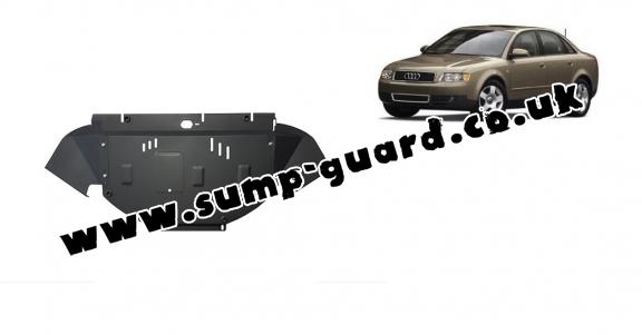 Steel sump guard for Audi A4  B6