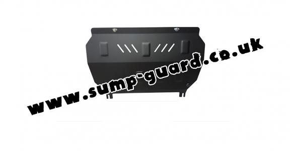 Steel sump guard for Vauxhall Corsa D