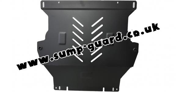 Steel sump guard for Vauxhall Mokka