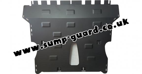 Steel sump guard for Vauxhall Astra K