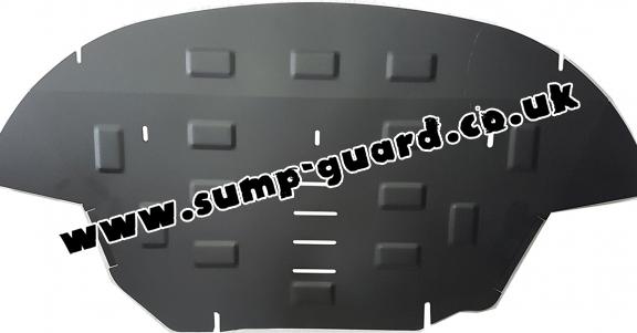 Steel sump guard for Vauxhall Crossland X