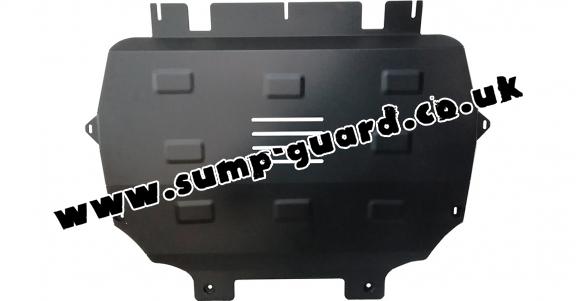 Steel sump guard for Vauxhall Combo