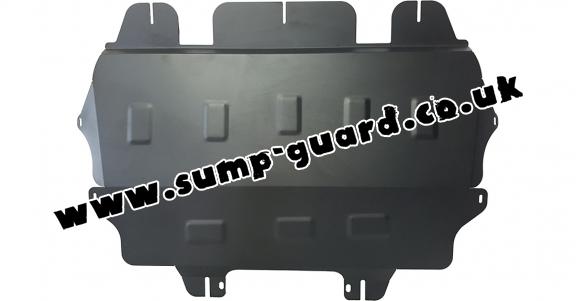 Steel sump guard for Citroen C4